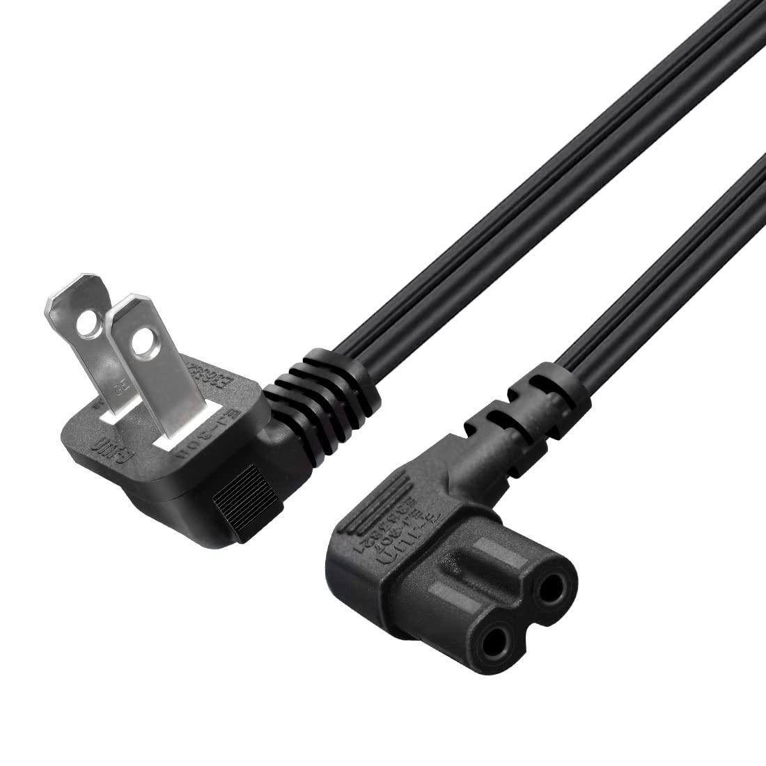 Amazon.com: Toptekits 90-Degree Angle Polarized NEMA 1-15P to 90